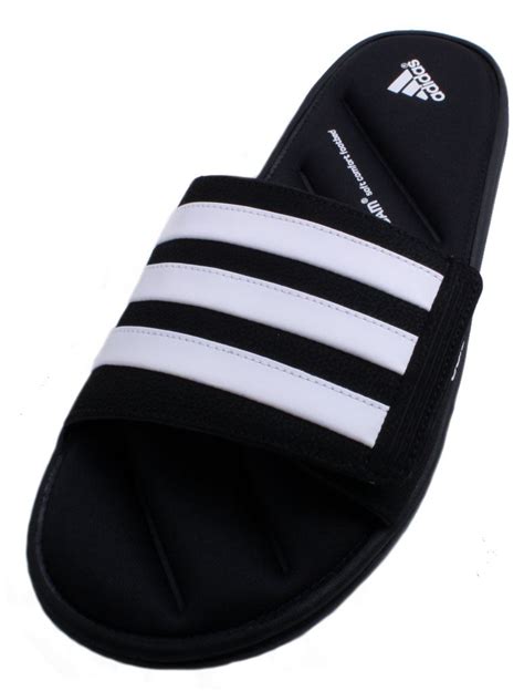 adidas slip-on zwart wit|adidas slip on sandals.